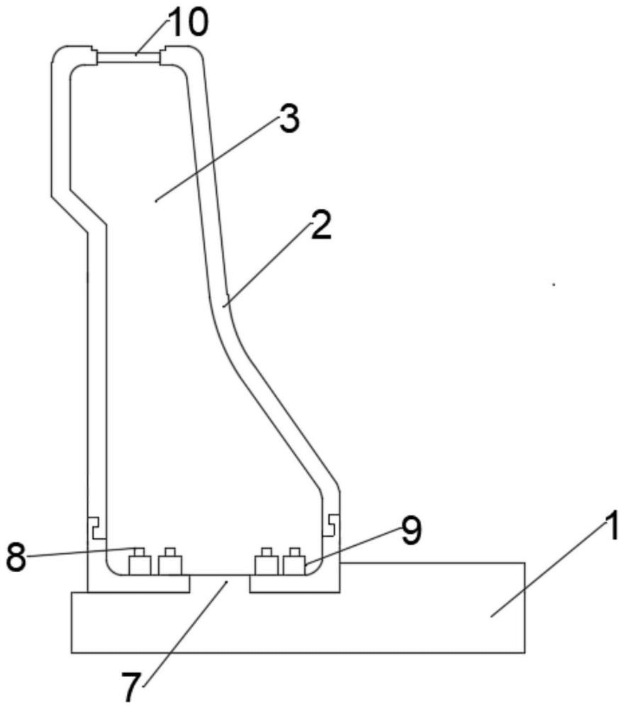 季凍區橋梁預制裝配式組合防撞墻