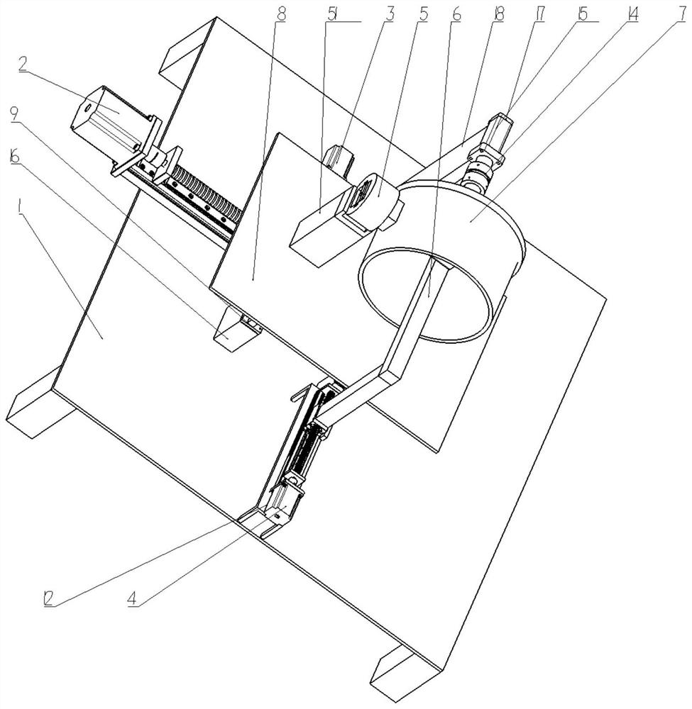 滾動輪胎胎面應變分布和動態滑移率測試裝置及方法